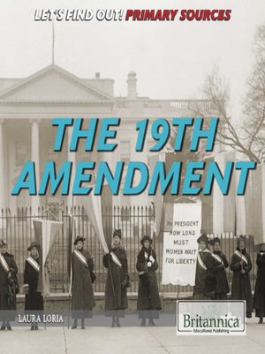 cover image of The 19th Amendment
